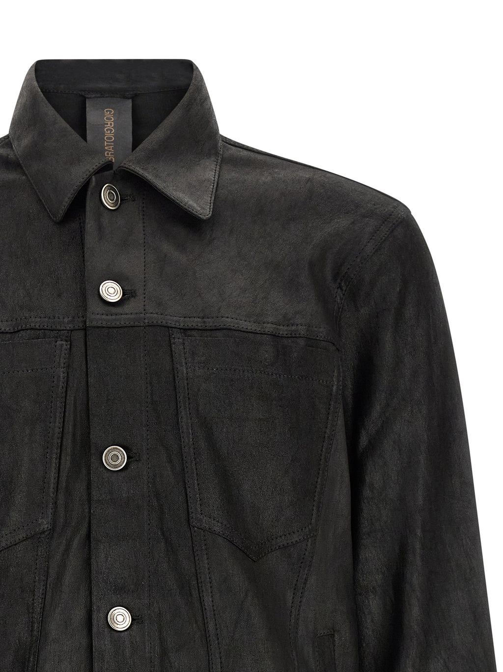Black Lamb Leather Leather Jacket