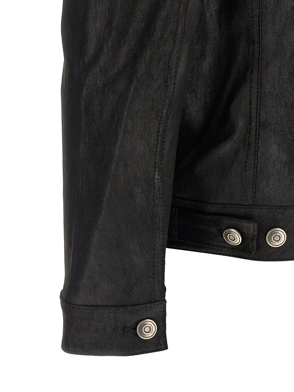 Black Lamb Leather Leather Jacket
