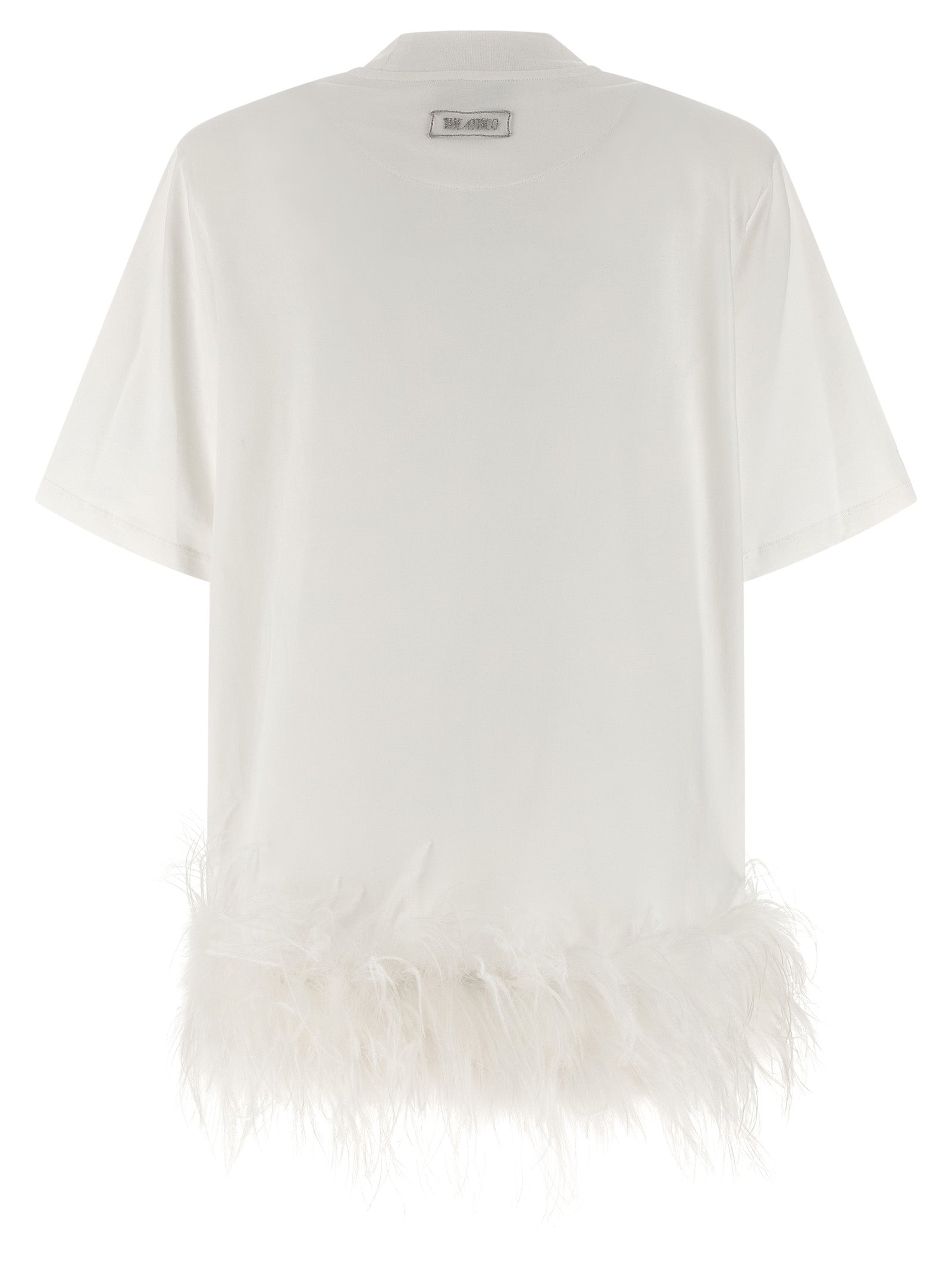 White Cotton Short Dress