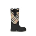 Black Rubber Rain Boots
