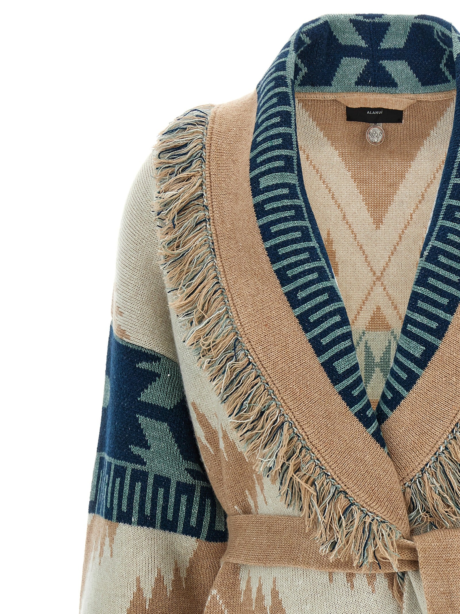 Multicolor Cashmere Cardigan