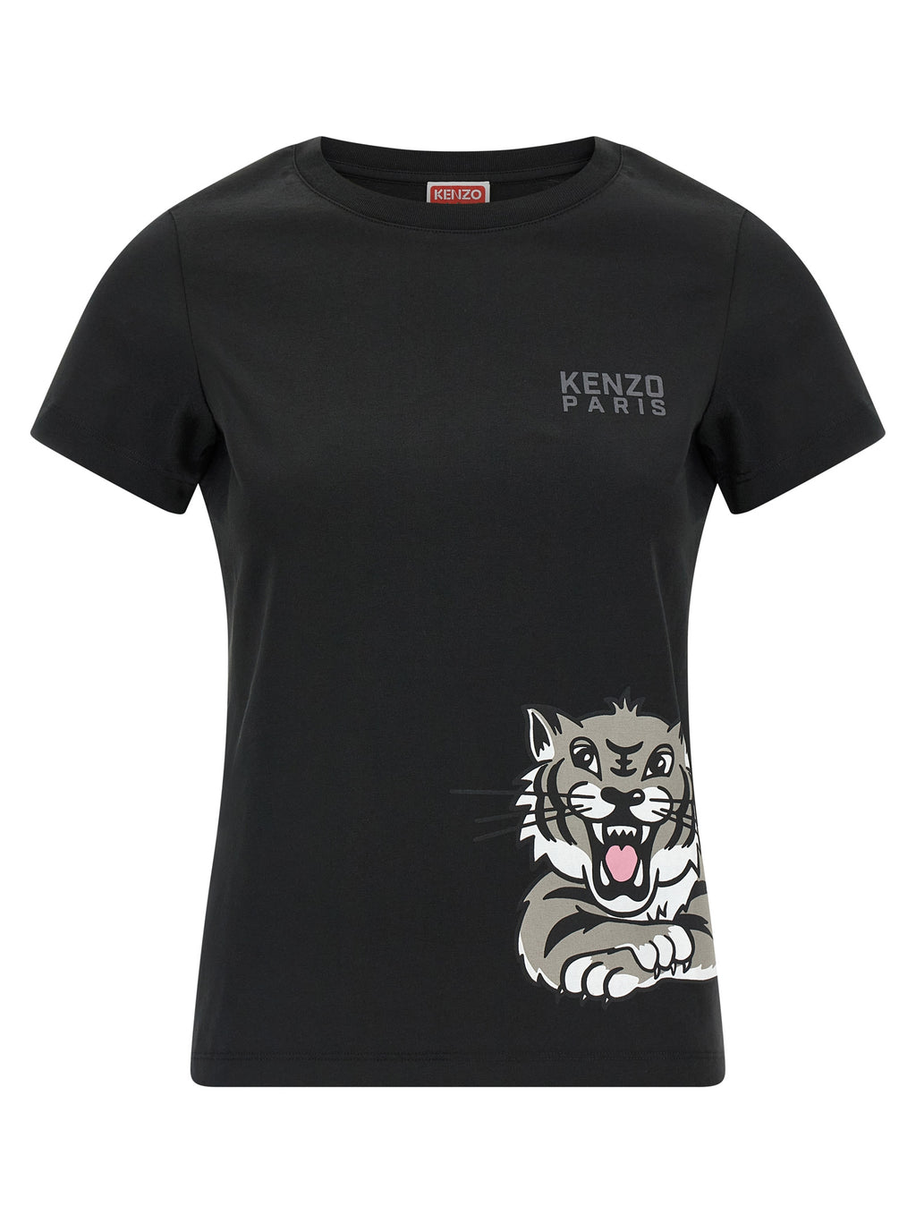 Black Cotton T-Shirt