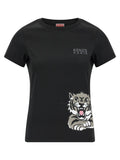 Black Cotton T-Shirt