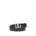 Black Calf Leather Bos Taurus Regular Belt
