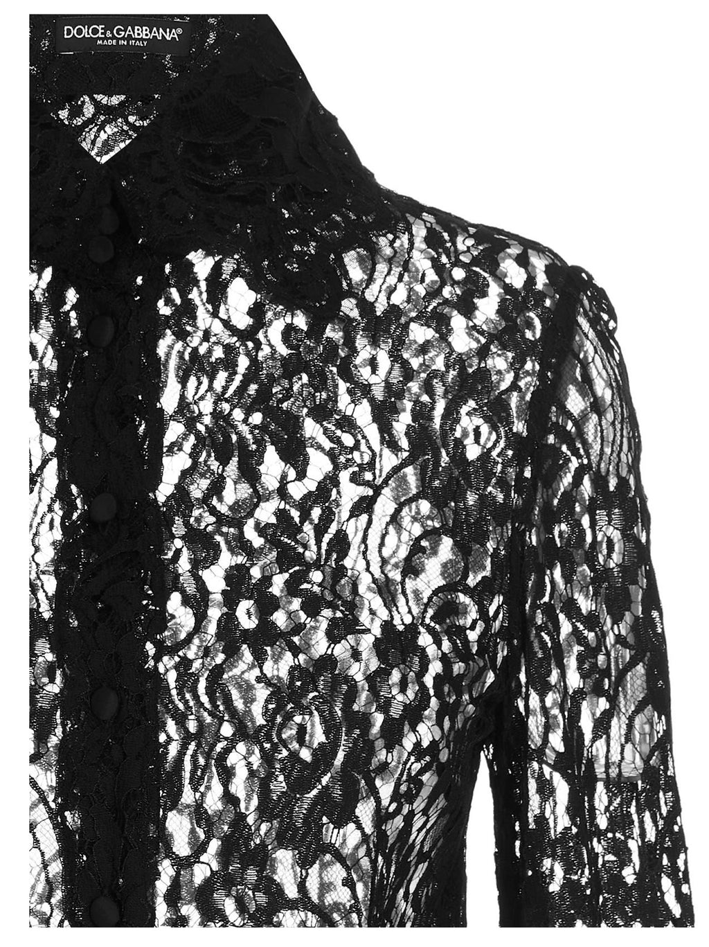Black Polyamide Blouse