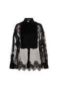 Black Silk Blouse