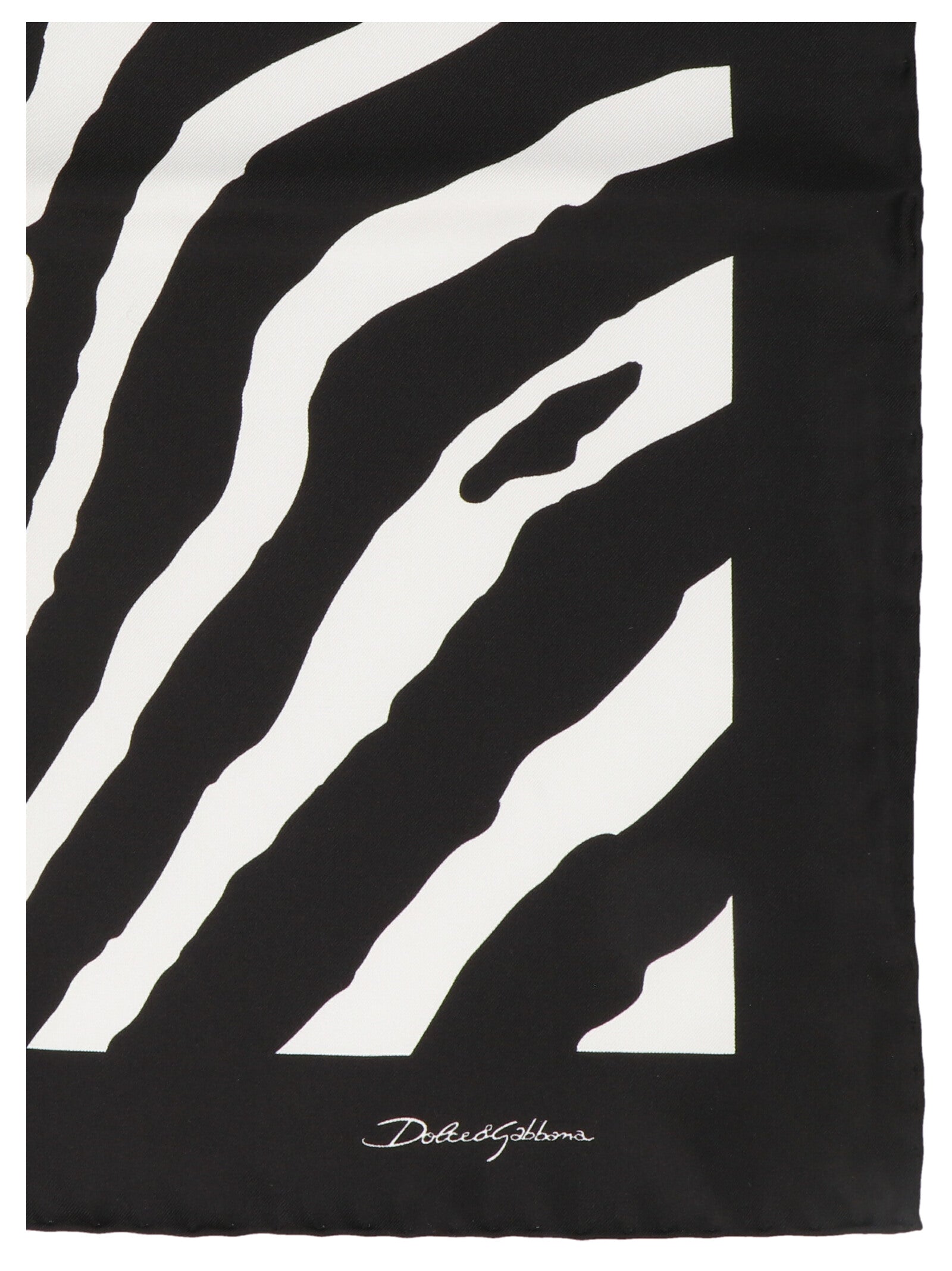 Bicolor Silk Scarf