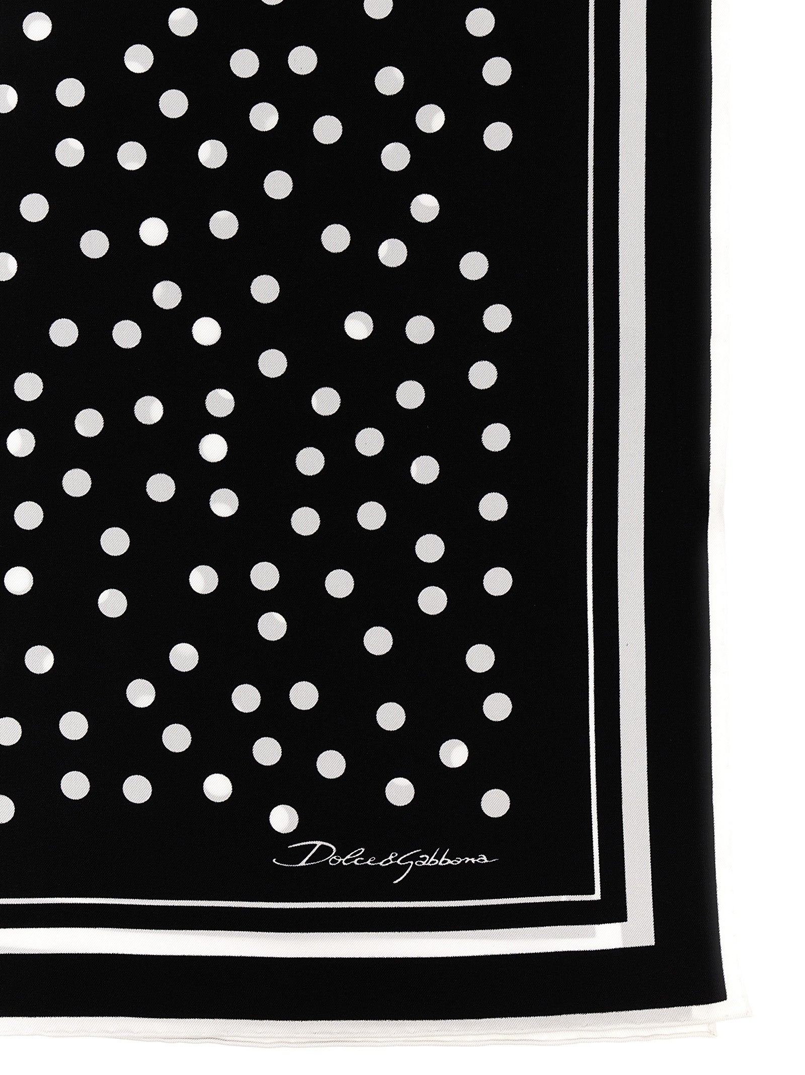 Bicolor Silk Scarf
