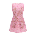 Multicolor Polyester Cocktail Dress