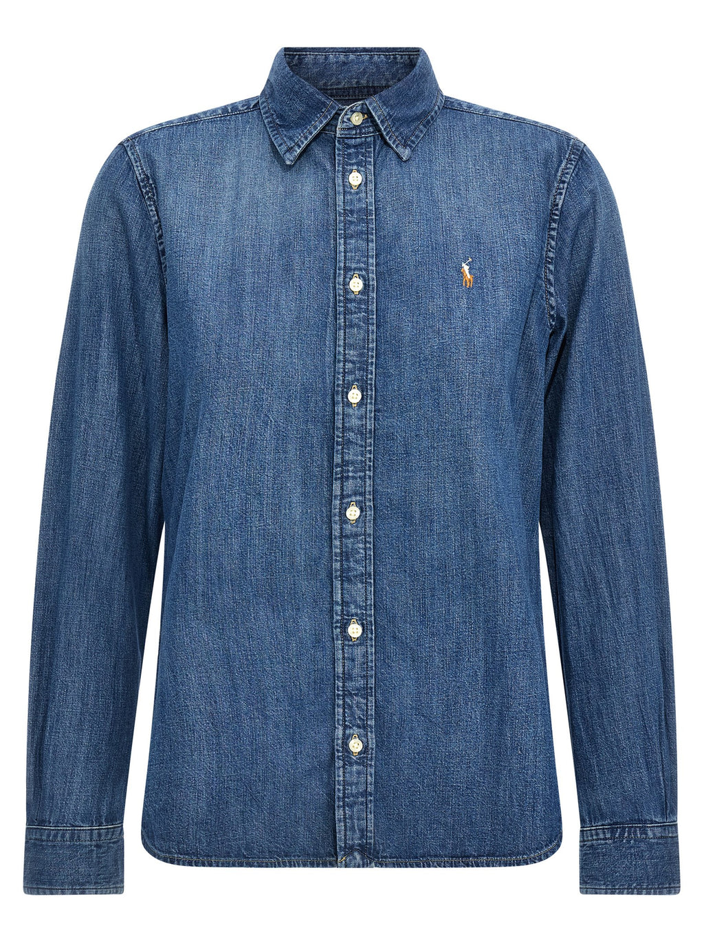 Blue Cotton Blouse
