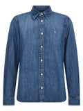 Blue Cotton Blouse