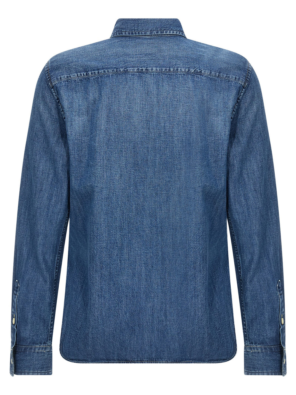 Blue Cotton Blouse