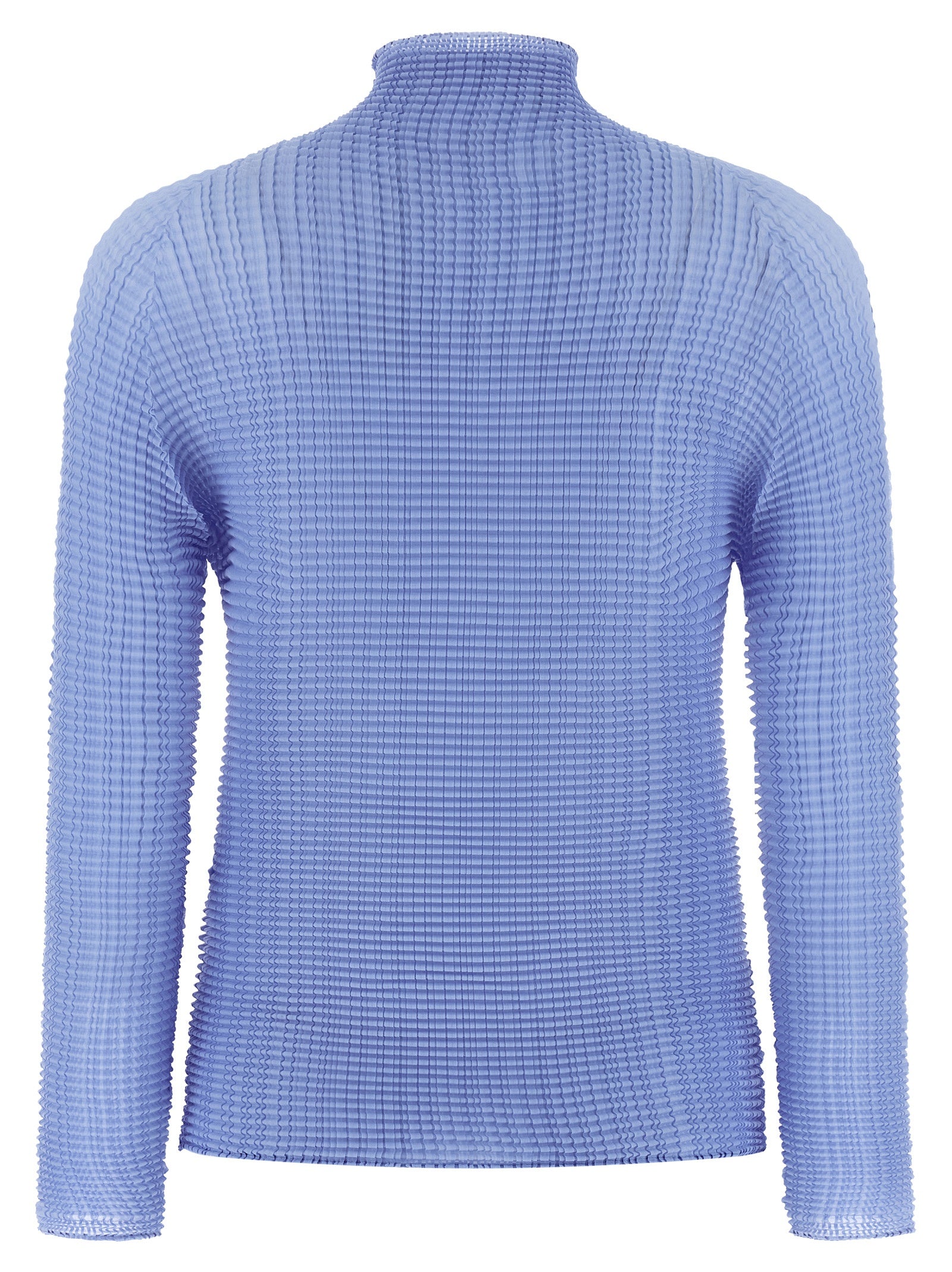 Blue Polyester Blouse