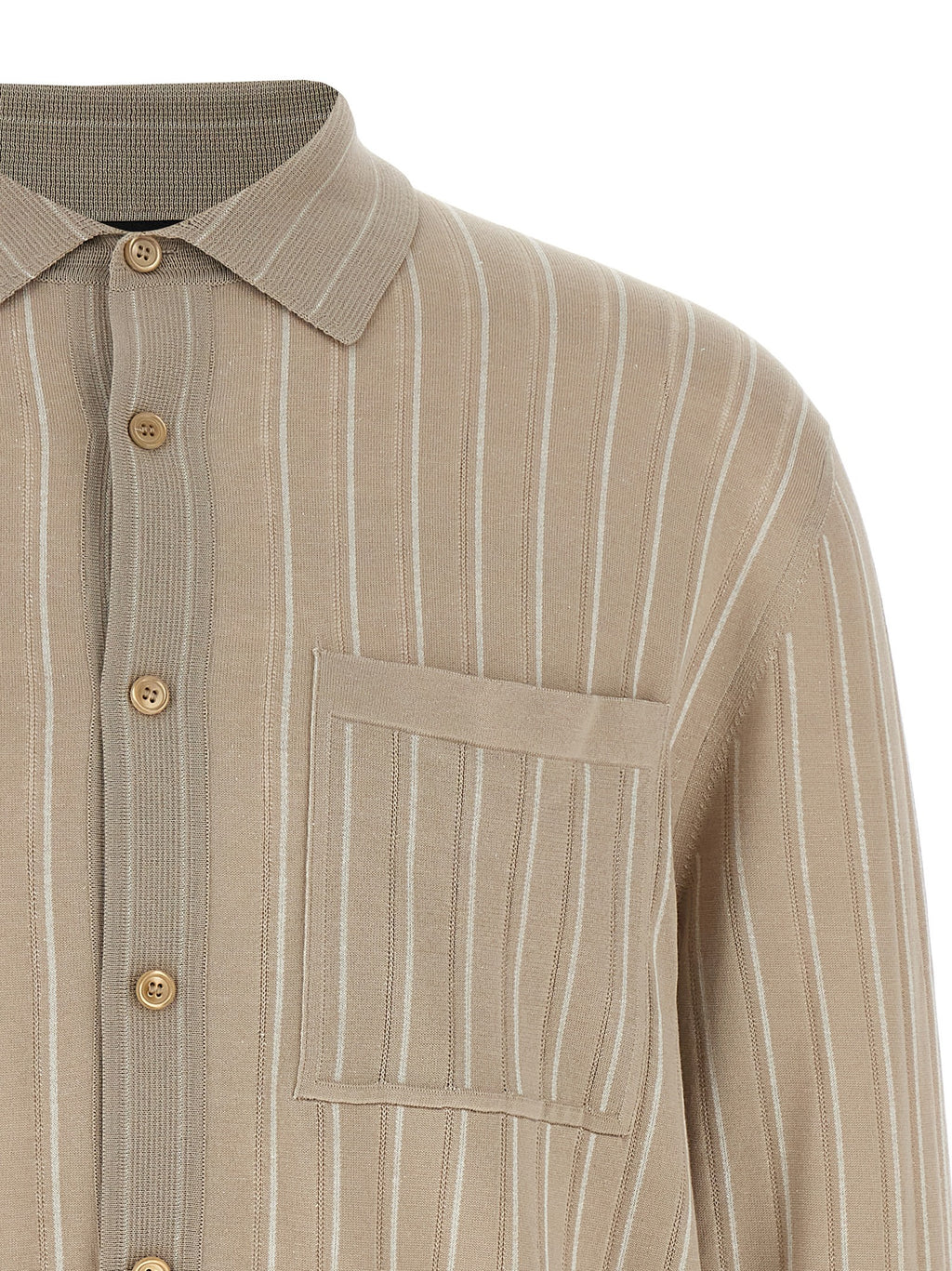 Beige Cotton Blouse