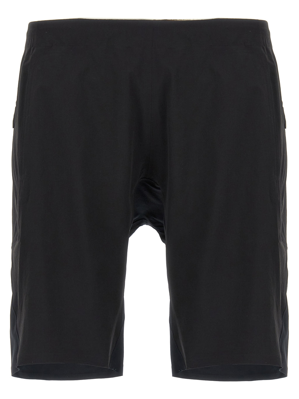 Black Nylon Bermuda Shorts