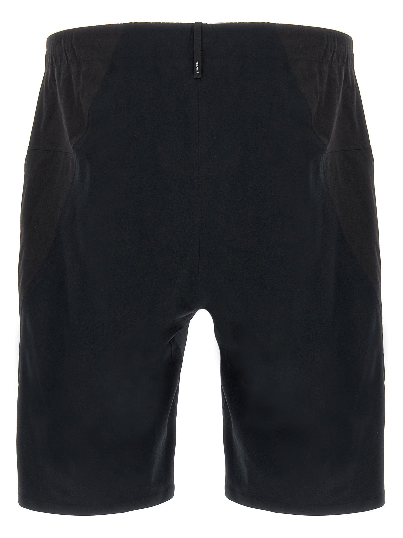 Black Nylon Bermuda Shorts