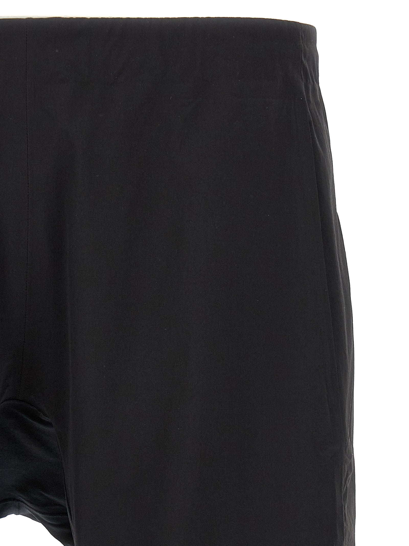 Black Nylon Bermuda Shorts