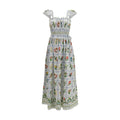 Multicolor Cotton Casual Dress