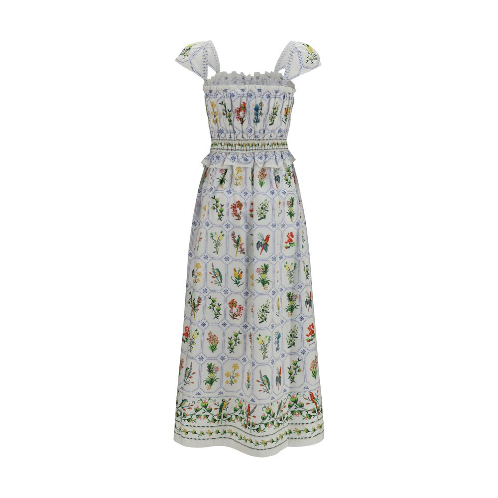 Multicolor Cotton Casual Dress