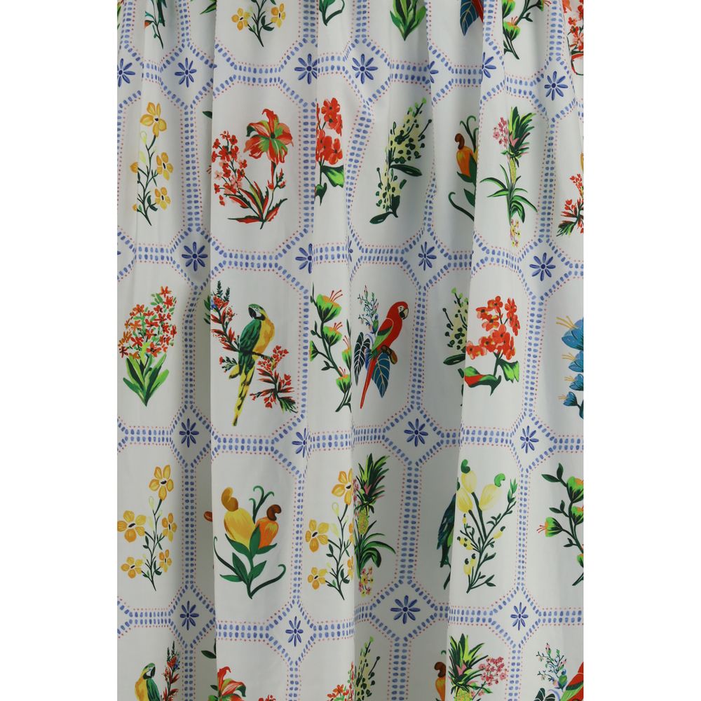 Multicolor Cotton Casual Dress