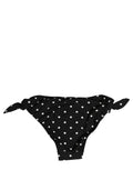 Black Polka Dot Swimwear Beachwear Bottom Bikini