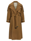 Brown Cotton Coat