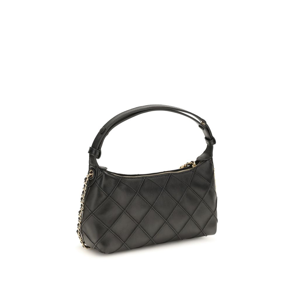 Black Calf Leather Bos Taurus Handbag