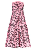 Multicolor Polyester Midi Dress