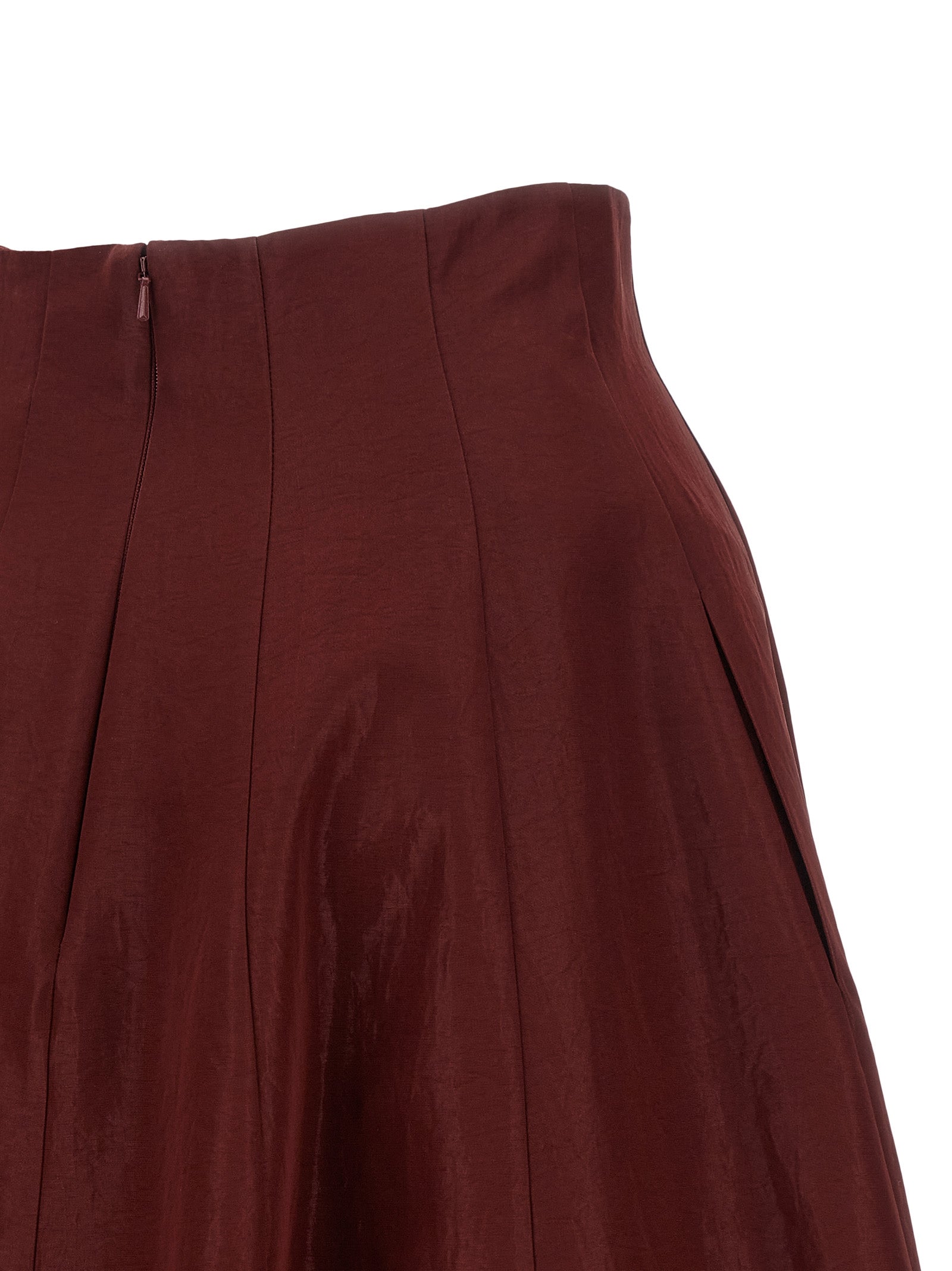 Multicolor Triacetate Mini Skirt