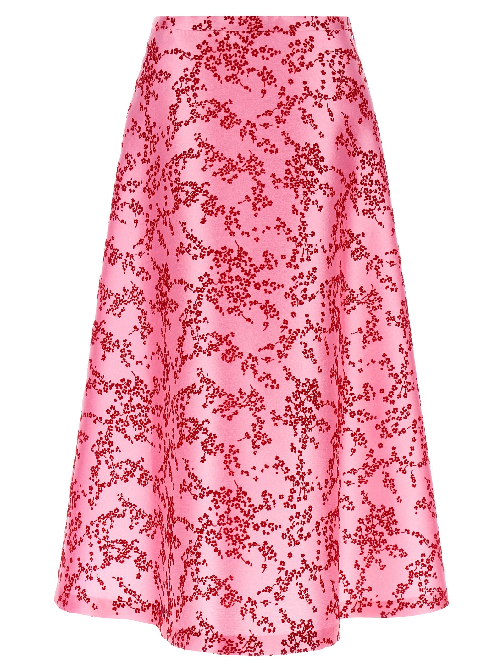 Multicolor Polyester Mini Skirt