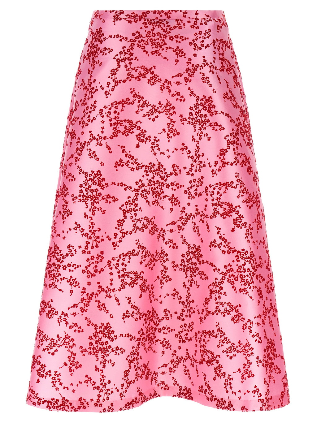 Multicolor Polyester Mini Skirt