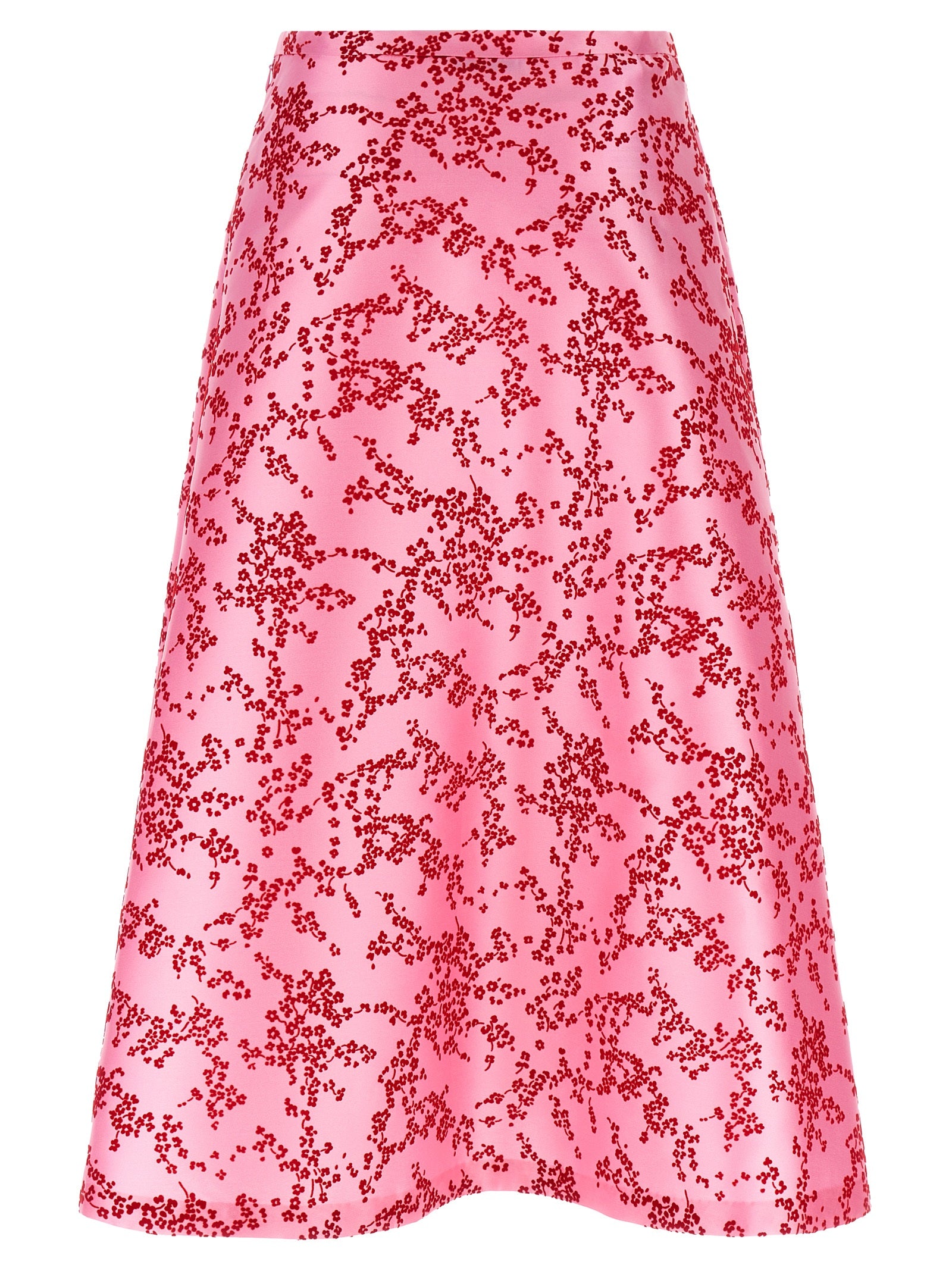 Multicolor Polyester Mini Skirt