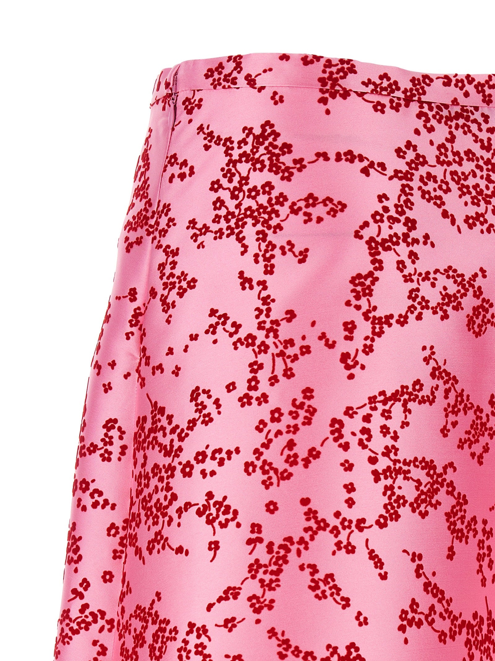 Multicolor Polyester Mini Skirt