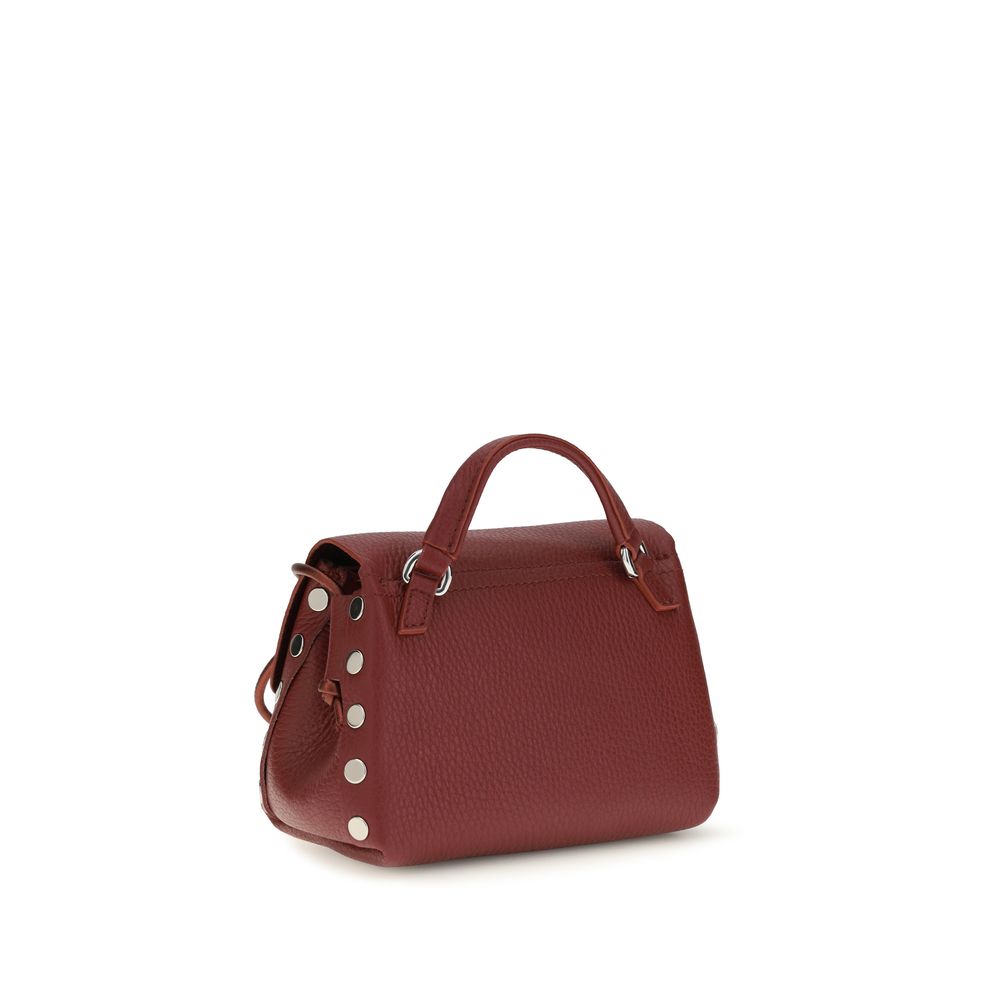 Bordeaux Calf Leather Bos Taurus Shoulder Bag