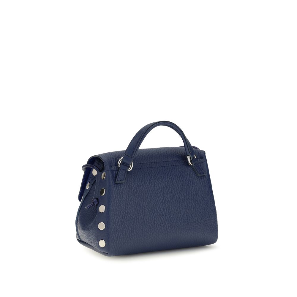 Blue Calf Leather Bos Taurus Shoulder Bag