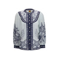 White Ramie Blouse