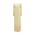 Bicolor Viscose Cocktail Dress