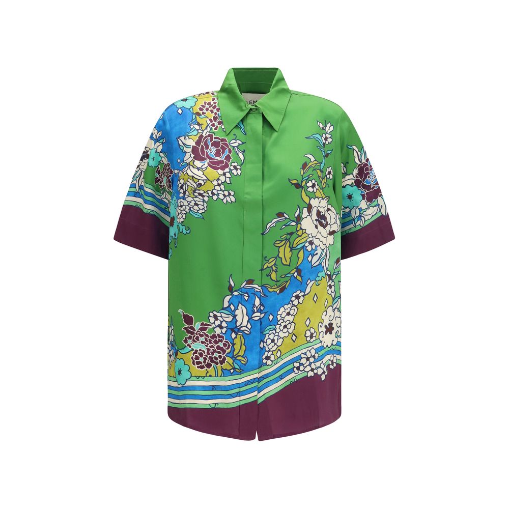 Multicolor Silk Blouse