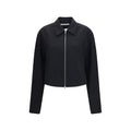 Black Wool Oves Aries Full-Length Jacket
