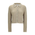 Beige Alpaca Vicugna Pacos Polo Shirt