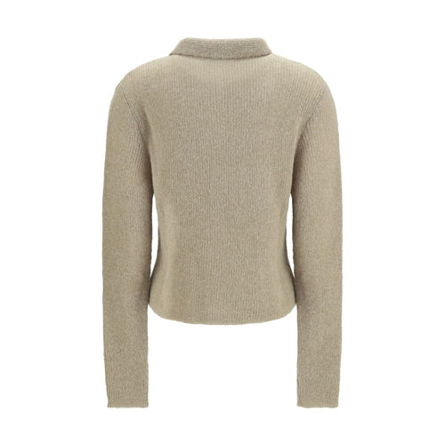 Beige Alpaca Vicugna Pacos Polo Shirt