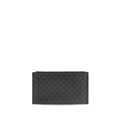 Black Fabric Shoulder Bag