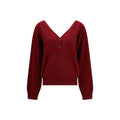 Bordeaux Cashmere Cardigan