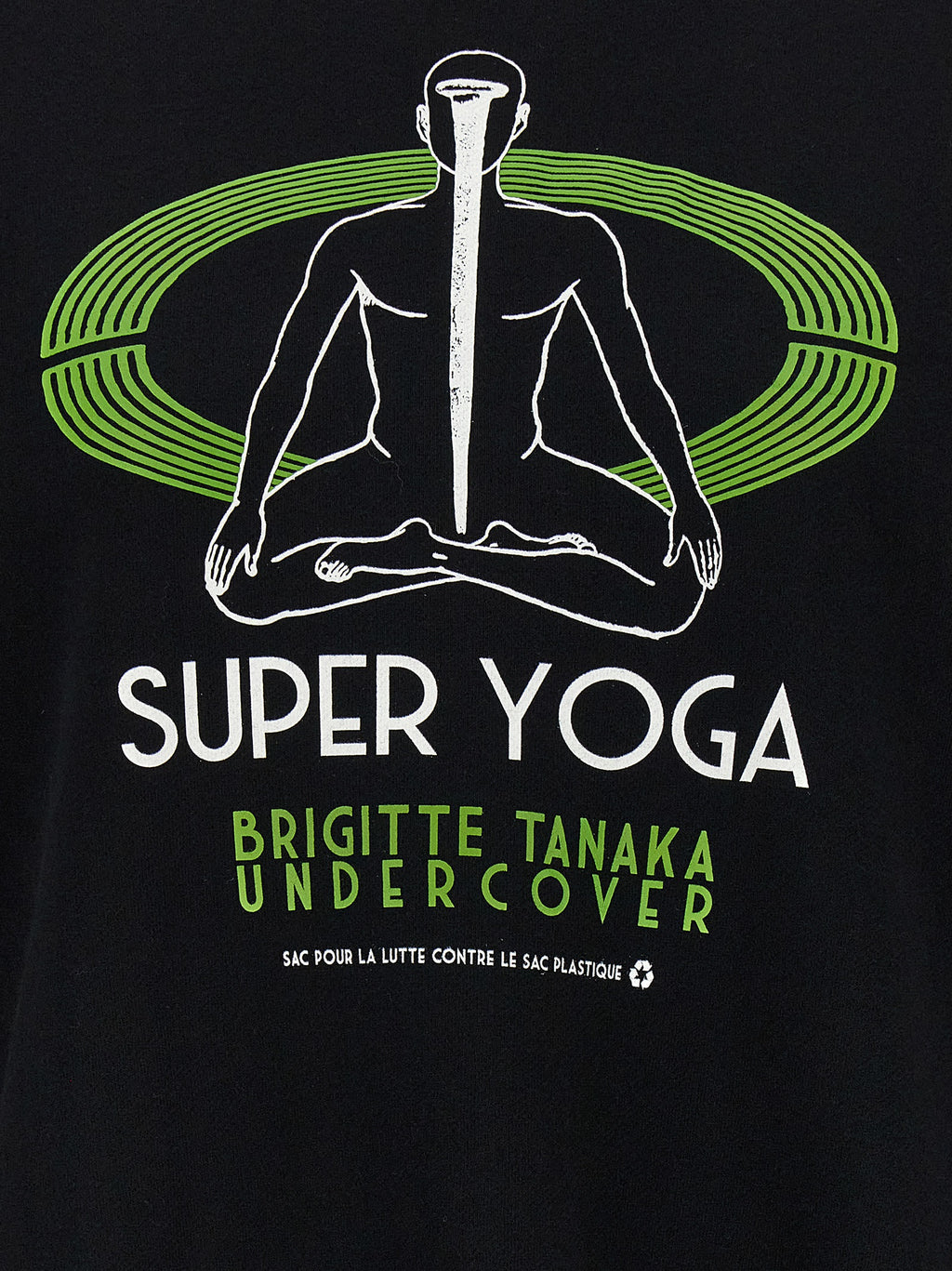 Black Cotton Sweatshirt