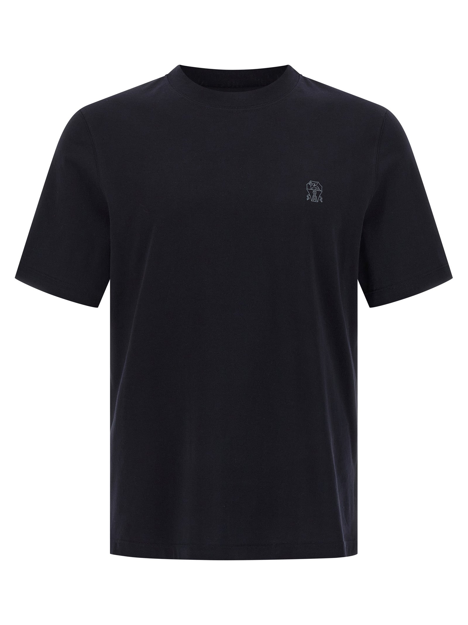Blue Cotton T-Shirt