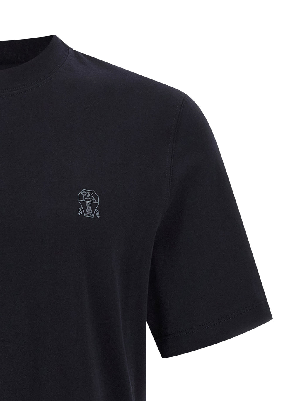 Blue Cotton T-Shirt