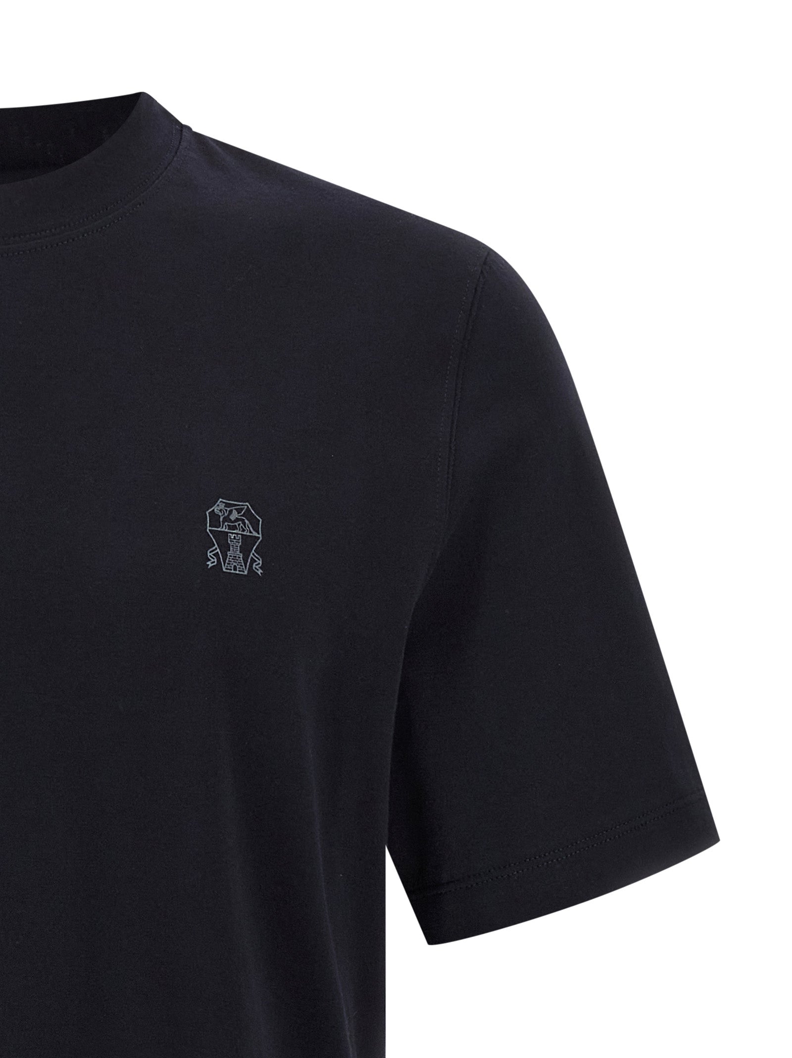 Blue Cotton T-Shirt