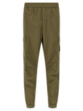 Bicolor Cotton Cargo Pants
