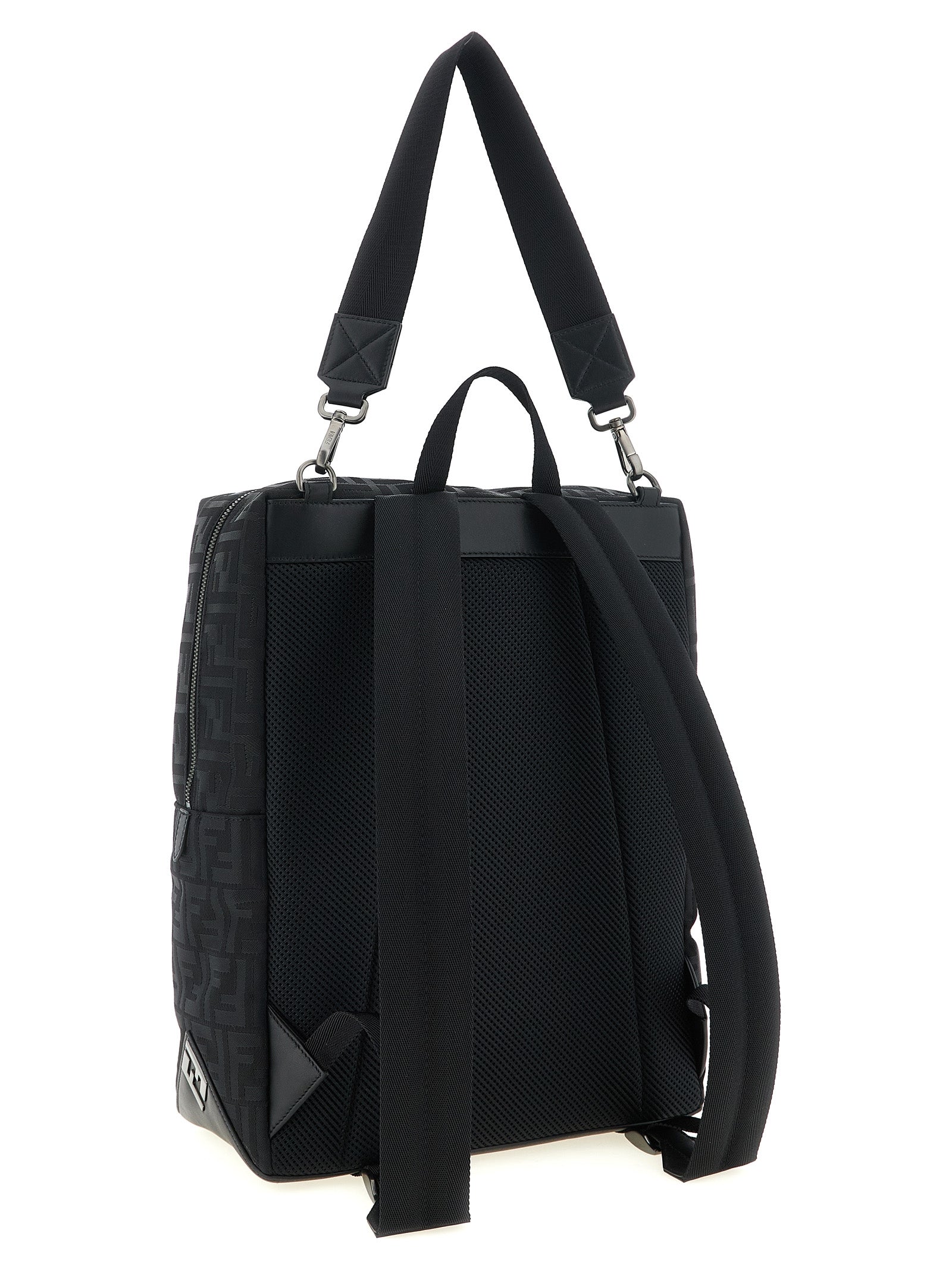 Black Polyamide Backpack