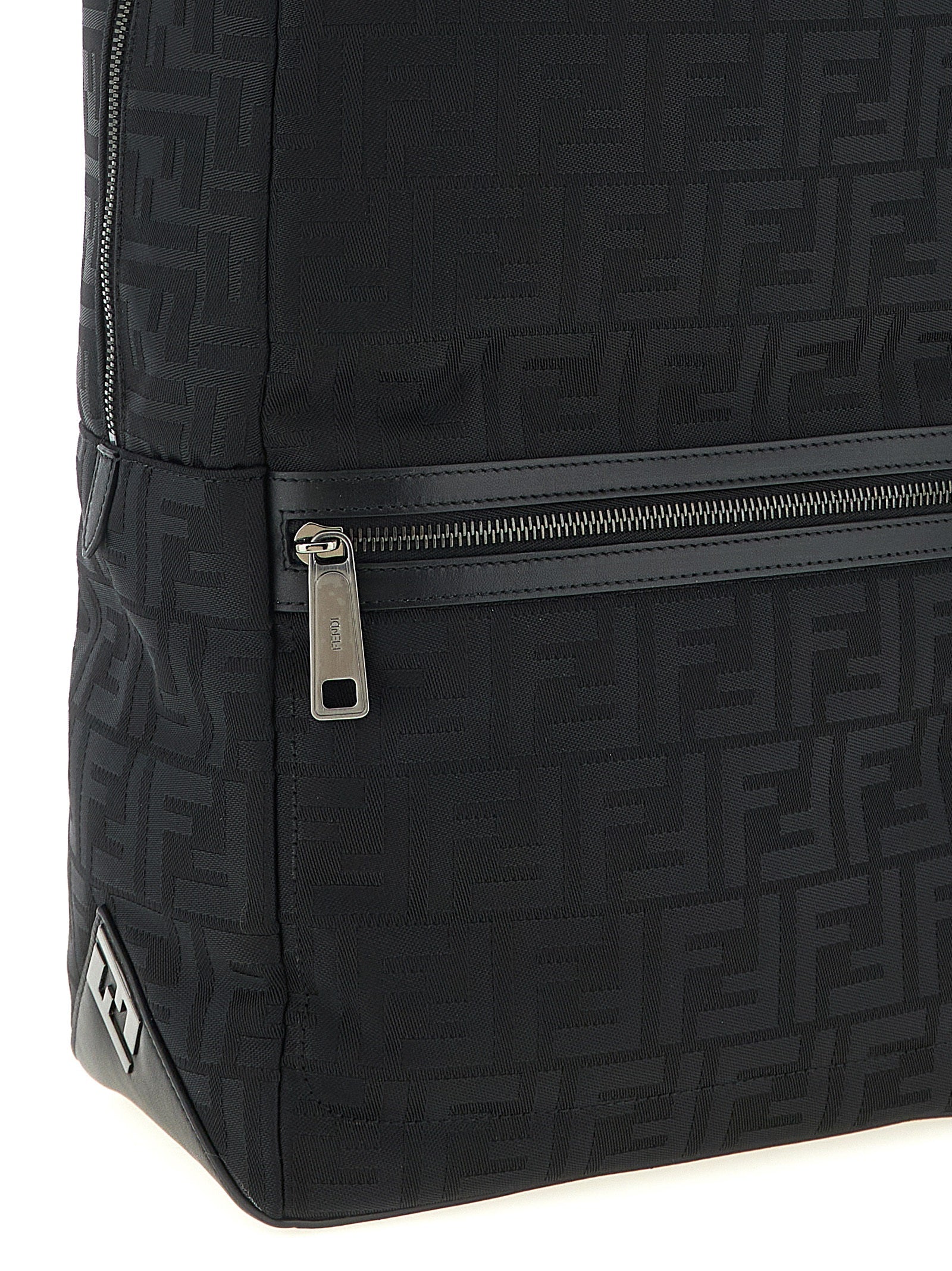 Black Polyamide Backpack